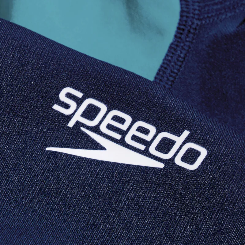 Speedo Fastskin Junior Endurance+ Openback Kneeskin True Navy/Aquarium-7